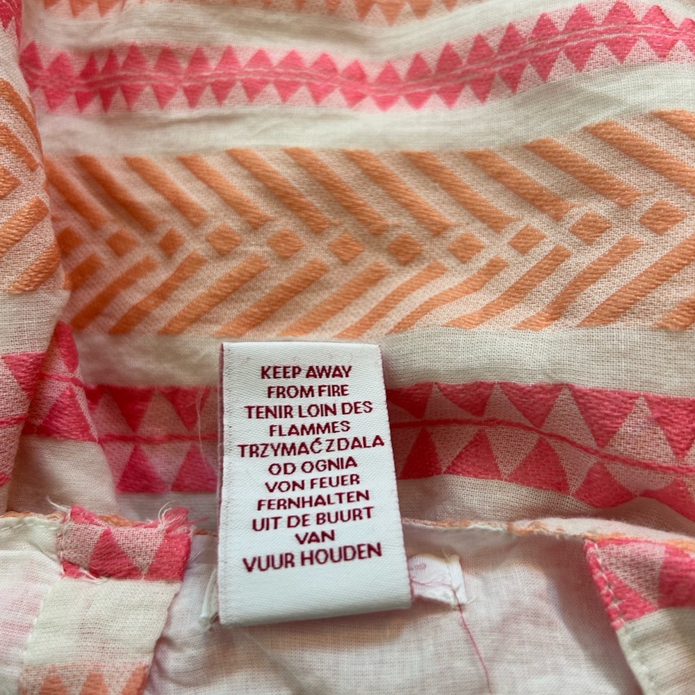 Shabby Chic Pink & Peach Striped Ruffle Two Piece Set with Fringe

Size 10/12 - Picture 7 of 7